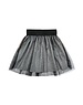  Sparkle Tule Skirt - Black/Silver