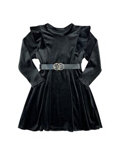  Vivi Velvet Dress - Black