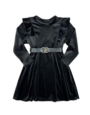  Vivi Velvet Dress - Black