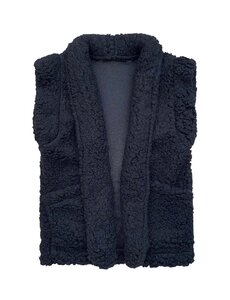  Teddy Gilet - Black