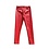 Fab Leather Look Legging  - Red
