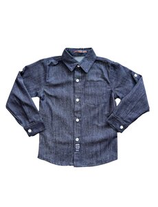 Jaxson Denim Blouse - Antracite Blue