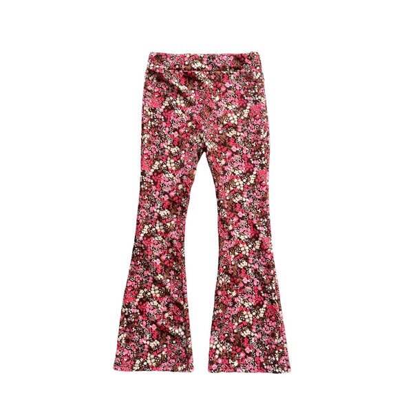Fay Flower Flared - Pink/Brown