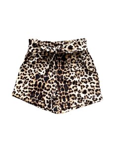 Lovely Leopard Short - Brown