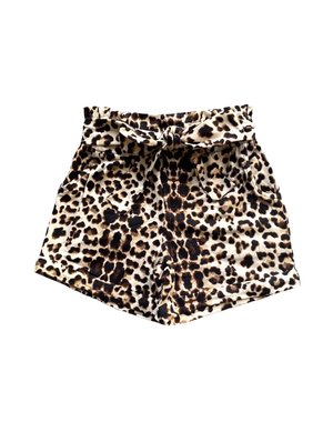  Lovely Leopard Short - Brown