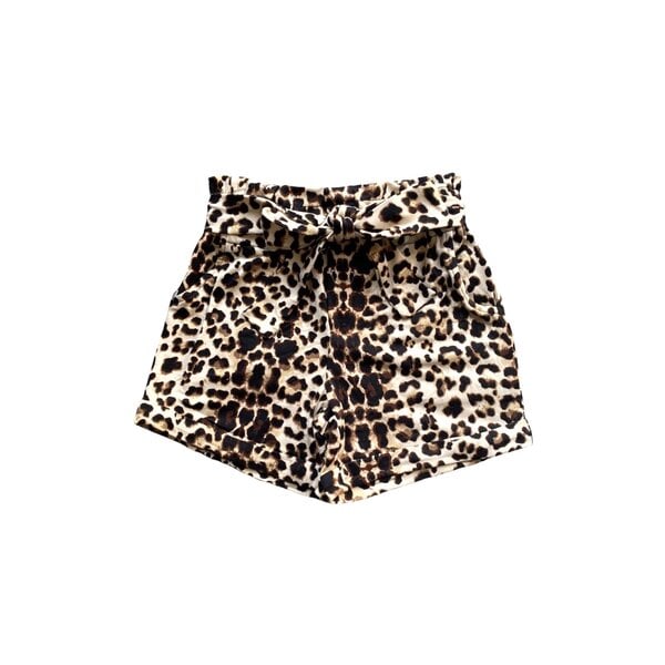 Lovely Leopard Short - Brown