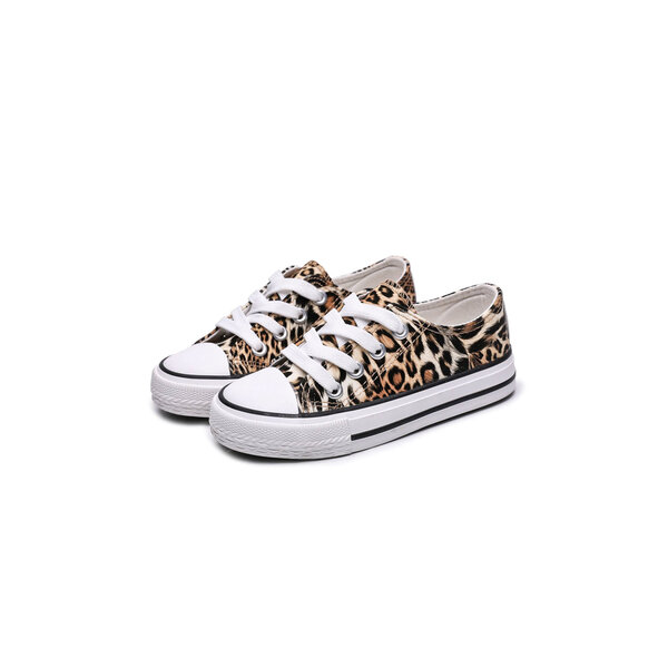 Leopard Sneaker - Brown