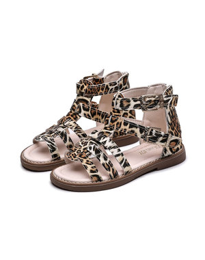  Leopard Sandals - Brown