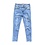 Damaged Skinny Jeans - Blue