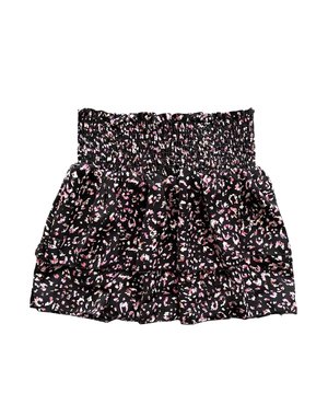  Faye Skirt - Black/Pink