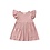 Pocket Ruffle Dress - Light Pink