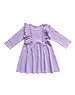  Roxy Ruffle Dress - Lila