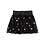 Golden Star Skirt - Black