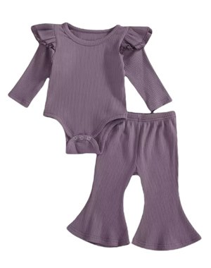  Body & Flared Set - Purple