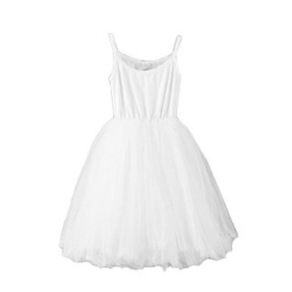 Tule Dress - White