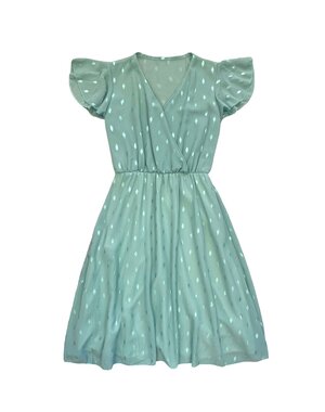  Fayen Dress - Ocean Green