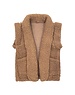  Teddy Gilet - Caramel