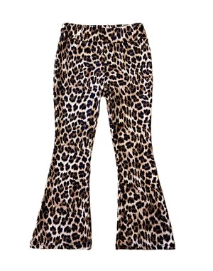  Super Soft Leopard Flared - Brown