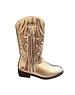  Fringe Cowboy Boots - Champagne