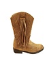  Fringe Cowboy Boots - Camel