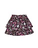  Aurelie  Skirt - Fuchsia/Brown