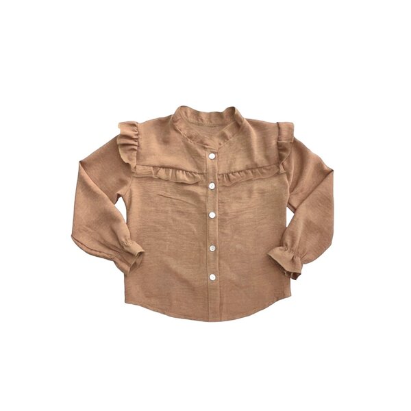 Bella Blouse - Caramel