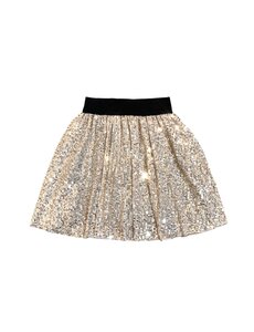 Perfect Sparkle Skirt - Champagne
