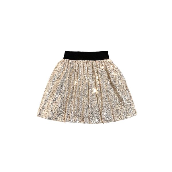 Perfect Sparkle Skirt - Champagne