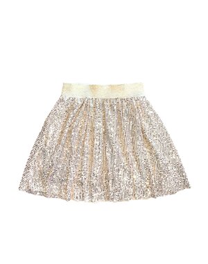  Perfect Sparkle Skirt - Champagne (Golden Band)