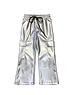  Leather Pocket Pants - Zilver