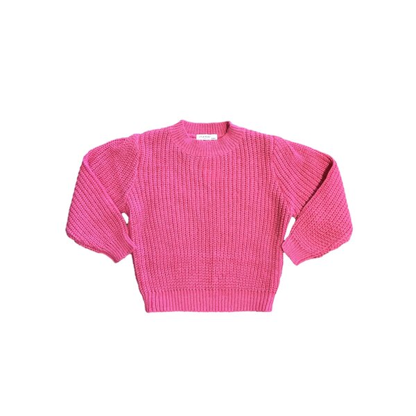 Mikkie Sweater - Fuchsia Pink