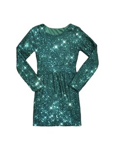 Perfect Sparkle Dress - Christmas Green