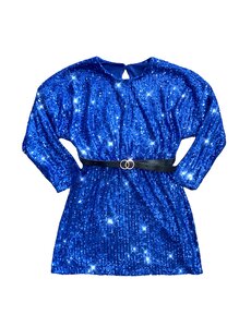 Super Sparkle Dress - Crazy Kobalt