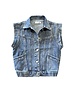  Denim Gilet - Blue