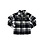 Lumberjack Zipper Blouse - Black/White