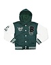  Varsity Hoody Vest - Green/White