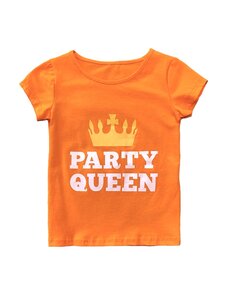  Party Queen Shirt - Orange