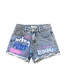  Graffiti Short - Fuchsia/Blue