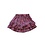 Lauren Leopard Skirt - Fuchsia