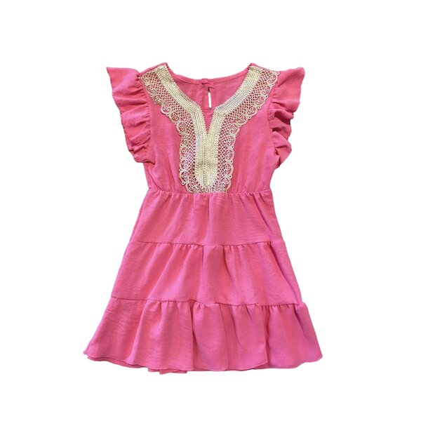 Pretty Sunshine Dress - Candy Pink