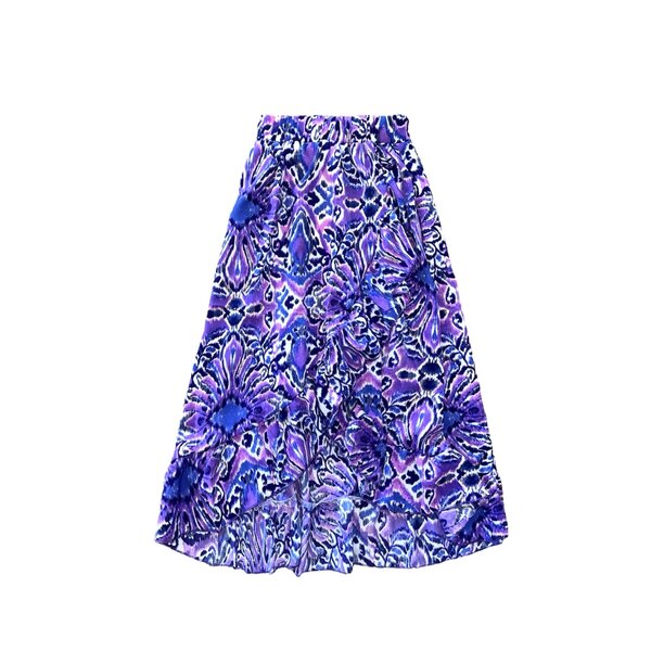 Long Spanish Skirt - Purple