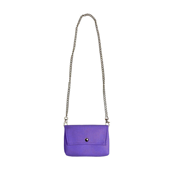 Pretty Bag -  Bright Purple (Rib Hori)