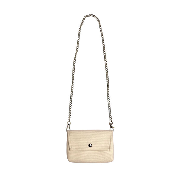 Pretty Bag -  Beige (Rib Hori)