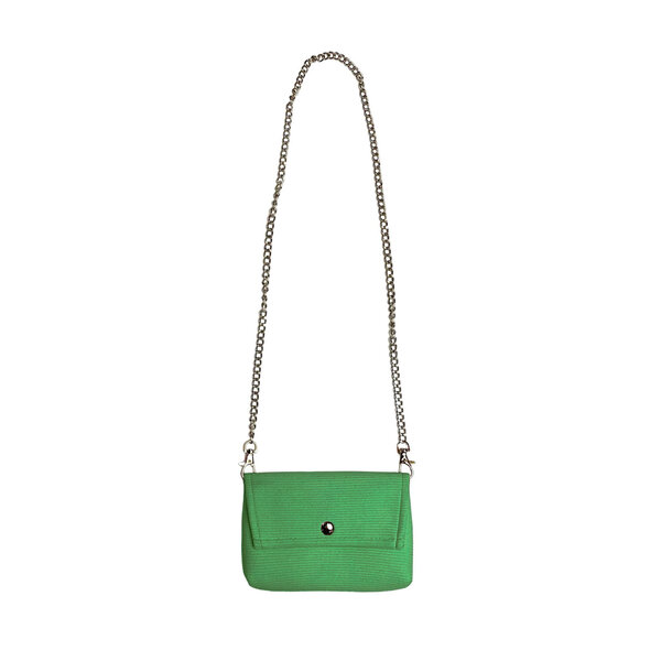 Pretty Bag -  Green (Rib Hori)