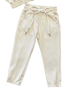 Caylinn Comfy Jogging Pants - Beige