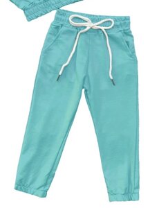 Caylinn Comfy Jogging Pants - Aqua