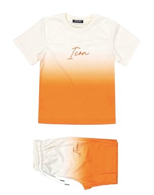  Icon Double Color Set - White/Orange