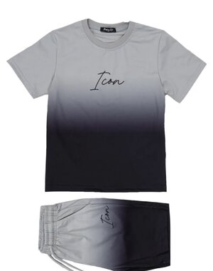  Icon Double Color Set - Grey/Black