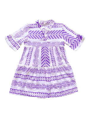  Aztec Dress - Lila