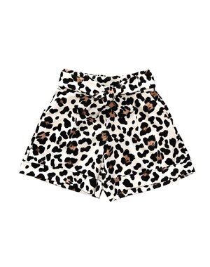  Cute Leopard Shortje - Beige/Brown/Black